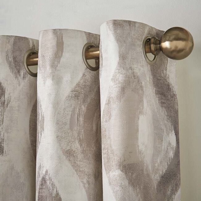 ELODIE CHENILLE SAND 90x90 Curtain