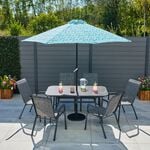 2.7M CRANK & TILT SUN PARASOL Tropical Green