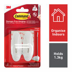 Command Wire 2 Pack Hooks Medium