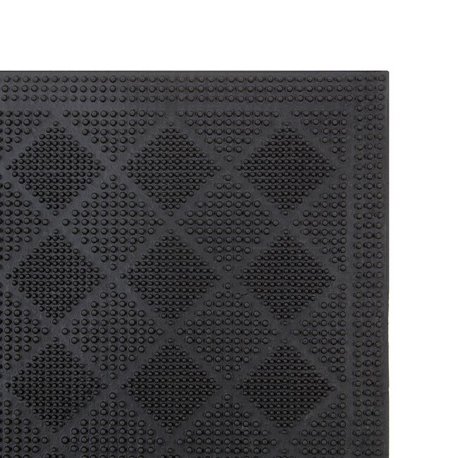 Diamond Rubber Pin Door Mat 45cm x 75cm