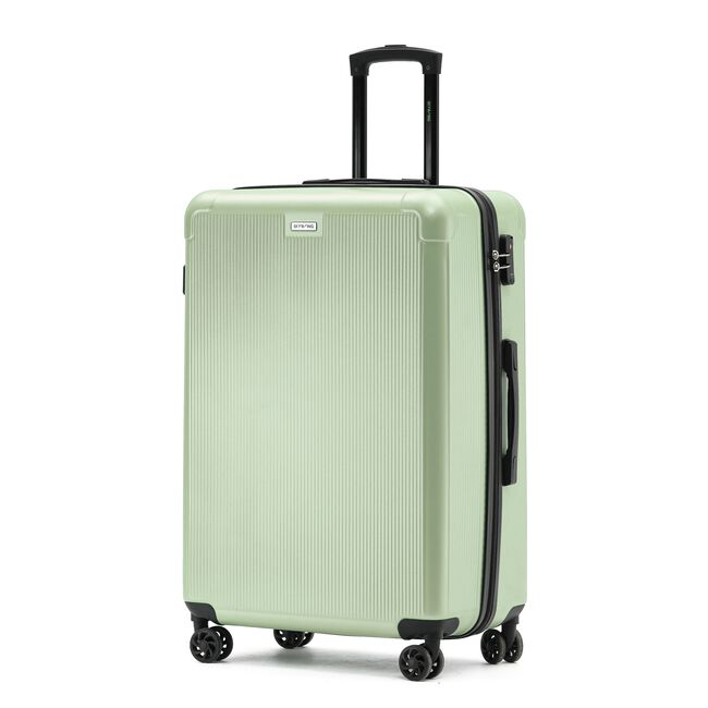 LARGE LIGHTWEIGHT HARDSHELL LUGGAGE - SAGE GREEN