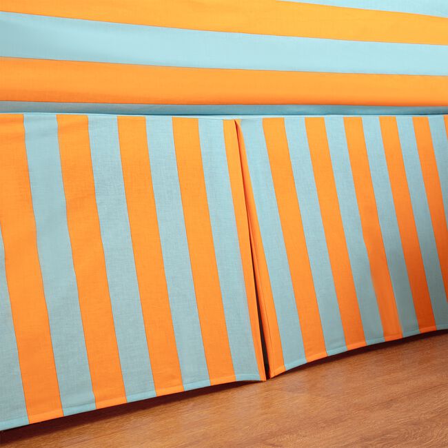 SPACE STRIPES Double Platform Valance