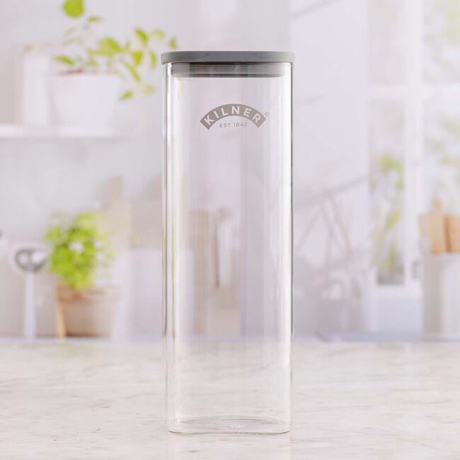 Kilner Fresh Square 2L Glass Jar