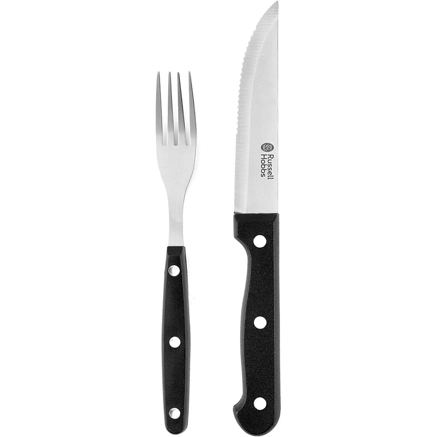 Russell Hobbs Steak Knife And Fork Set 12 Piece Home Store + More