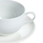 Abney & Croft White Tea Cup & Saucer
