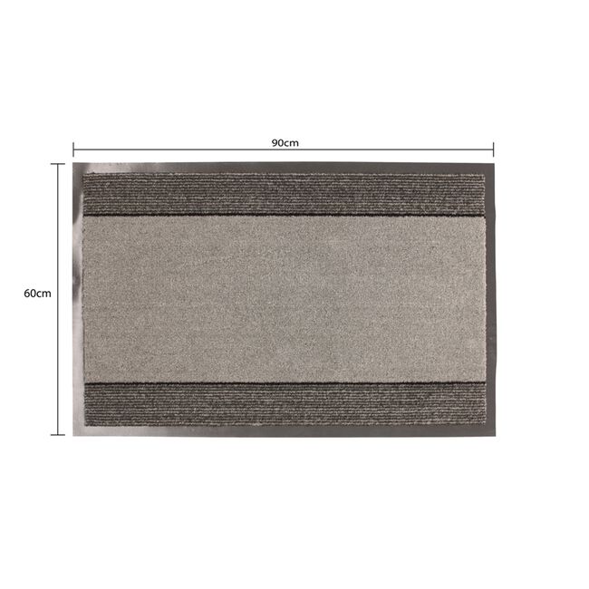 MIRACLE BARRIER GREY 40x60cm Doormat