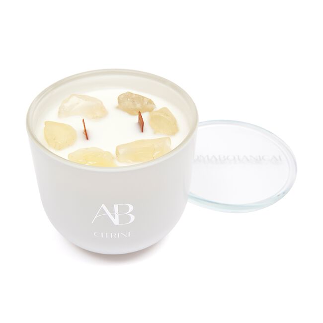 Aromabotanical Crystal Citrine 2 Wood Wick