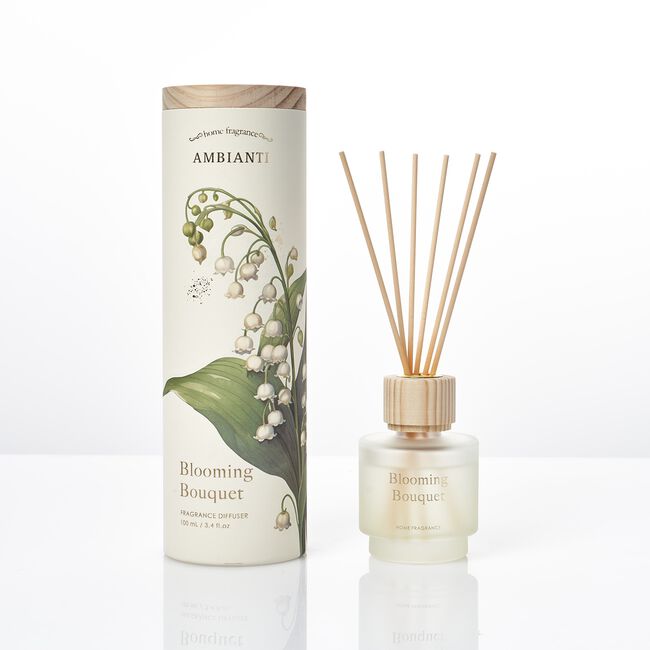 Blooming Bouquet Clean Linen Reed Diffuser
