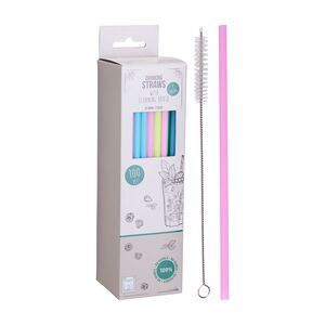 Excellent Houseware Drinking Straws 100 Pieces 