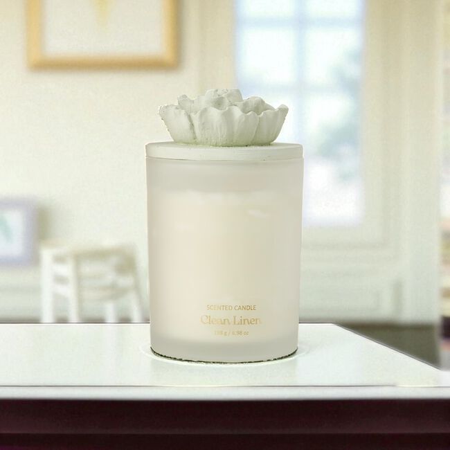 Ambianti Bouquet Clean Linen 198g Candle