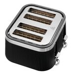 RUSSELL HOBBS BRONTE BLACK 4 Slice Toaster