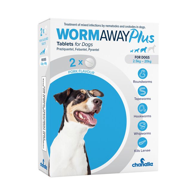 Wormaway Plus Dog Tablets