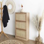 Bali 3 Door Shoe Cabinet 