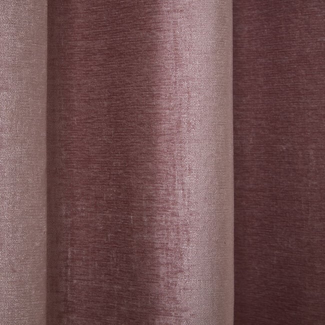BLACKOUT & THERMAL TEXTURED ROSE 66x72 Curtain