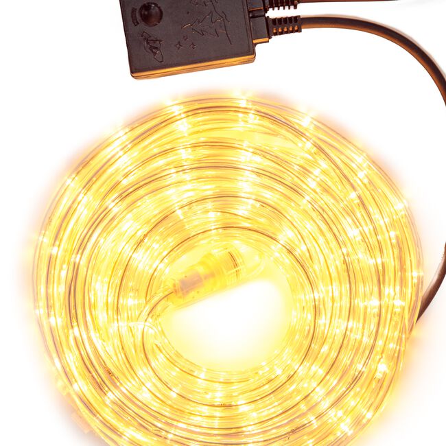 Warm White Rope Light Chaser 10m