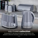 TOWER SOLITAIRE GREY 1.5L Kettle