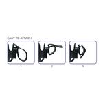 Dooky Universal Cup Holder Black