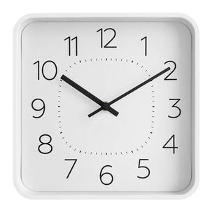 27cm Lara White Wall Clock