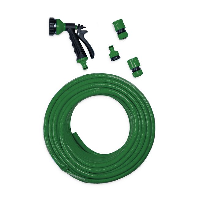 Garden Hose with Nozzle and Spray Gun