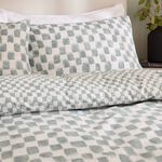 HOEM SINGLE DUVET COVER Nyhavn Aqua