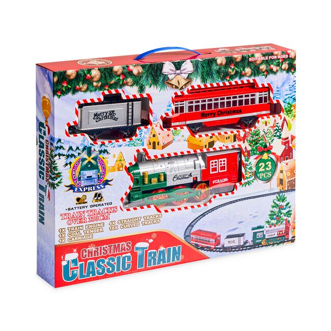 Christmas Classic Train Set 23Pc