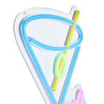 Cocktails Solar Neon Sign