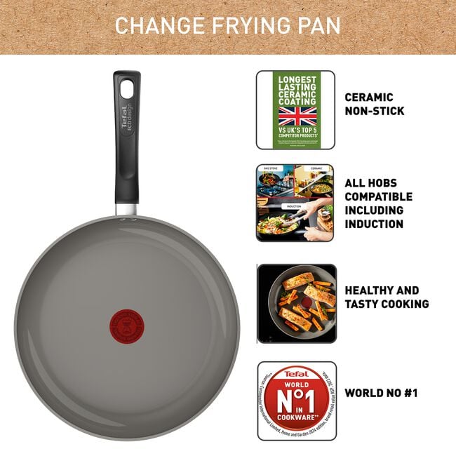 Tefal Change Ceramic Frying Pan 28cm