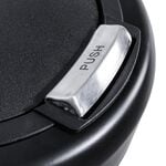 50L SOFT CLOSE Black Bin