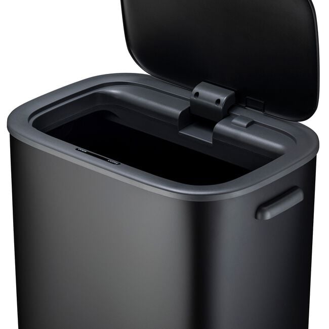 55L Nordhaus Matt Black Sensor Bin