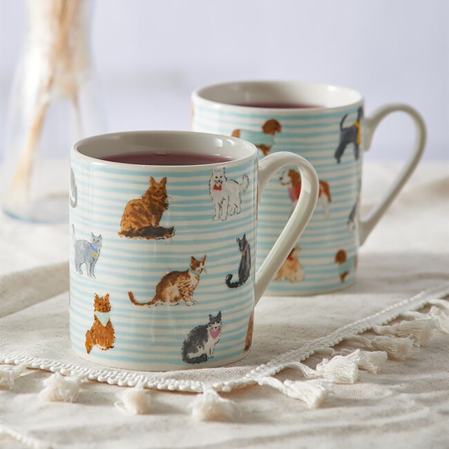 Price & Kensington Cat Decorated Mug