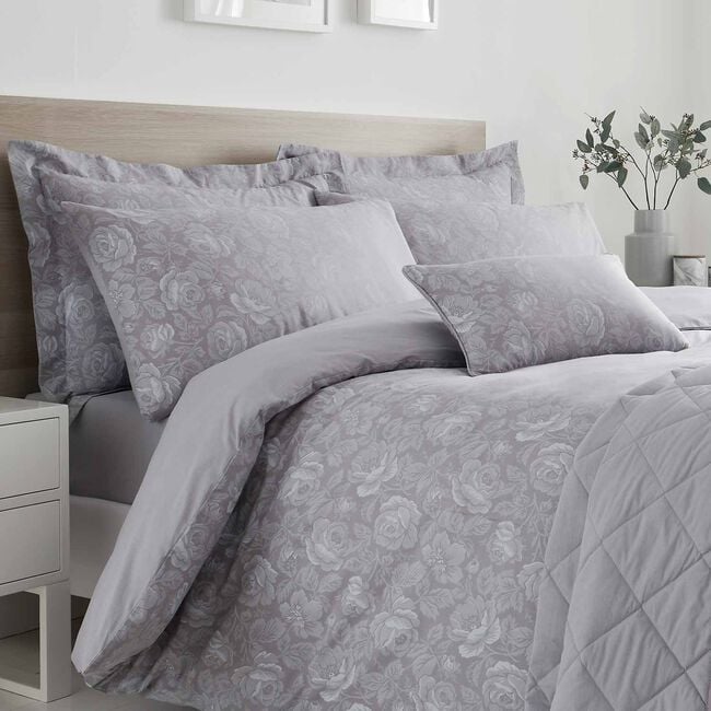 SINGLE DUVET COVER Roisin Grey