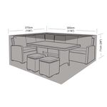 Garland Large Dining Set Cover 2.7m x 3m