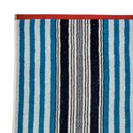 HELENA SPRINGFIELD BEACH HOUSE STRIPE BLUE/RED Hand Towel 