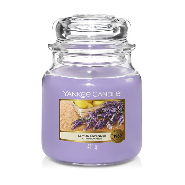 Yankee Candle Lemon Lavender Medium Jar Home Store + More