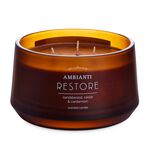 Ambianti Spa Collection Restore 3 Wick Candle