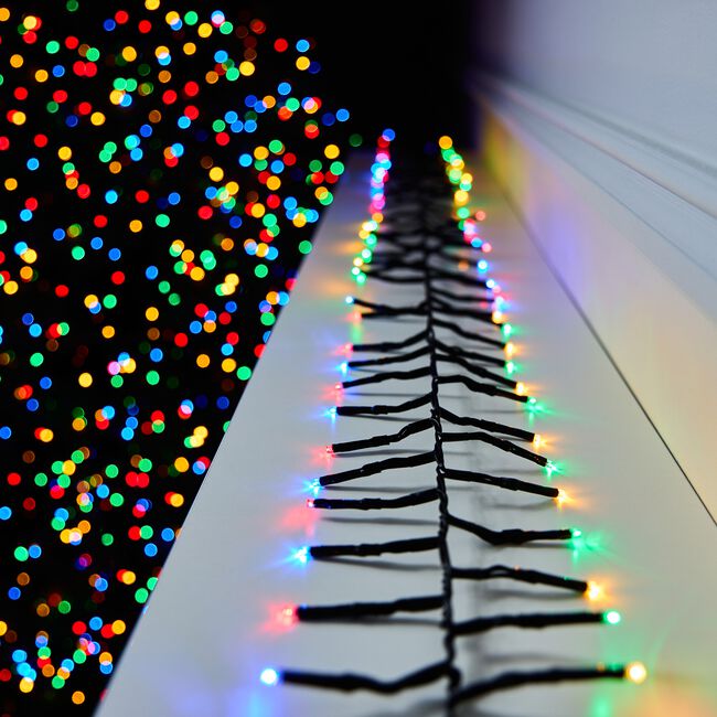 1000 MULTICOLOUR Led Cluster Lights