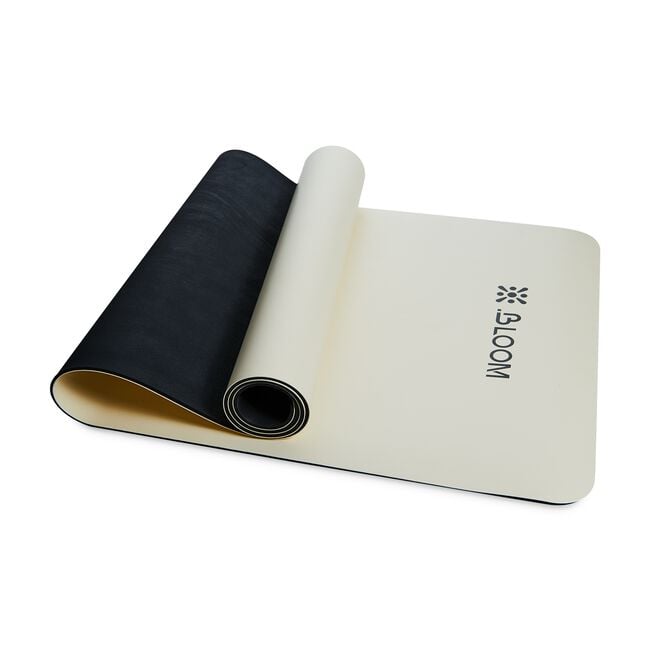 Bloom Yoga Mat White