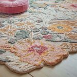 DAPHNE SHAPED FLORAL 120X170cm Rug