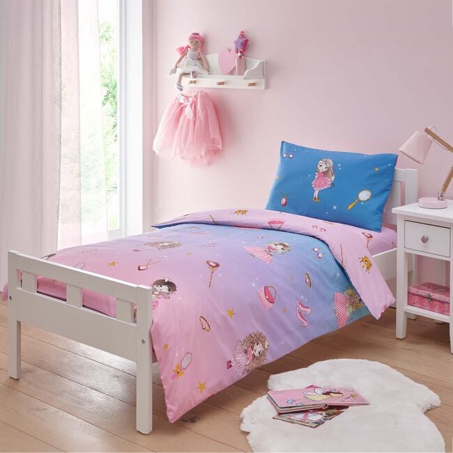 JUNIOR BED DUVET COVER Fancy Dolls