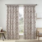 PENCIL PLEAT BERRY LEAF RED 66X54 Curtain