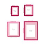 GALLERY EDGE 5x7 SILVER Photo Frame