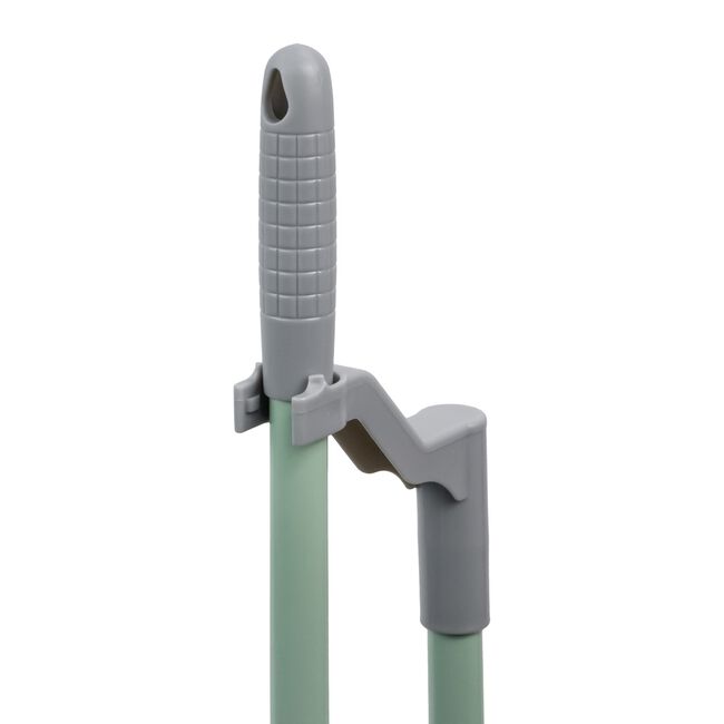 JVL Long Handle Dust Pan & Brush