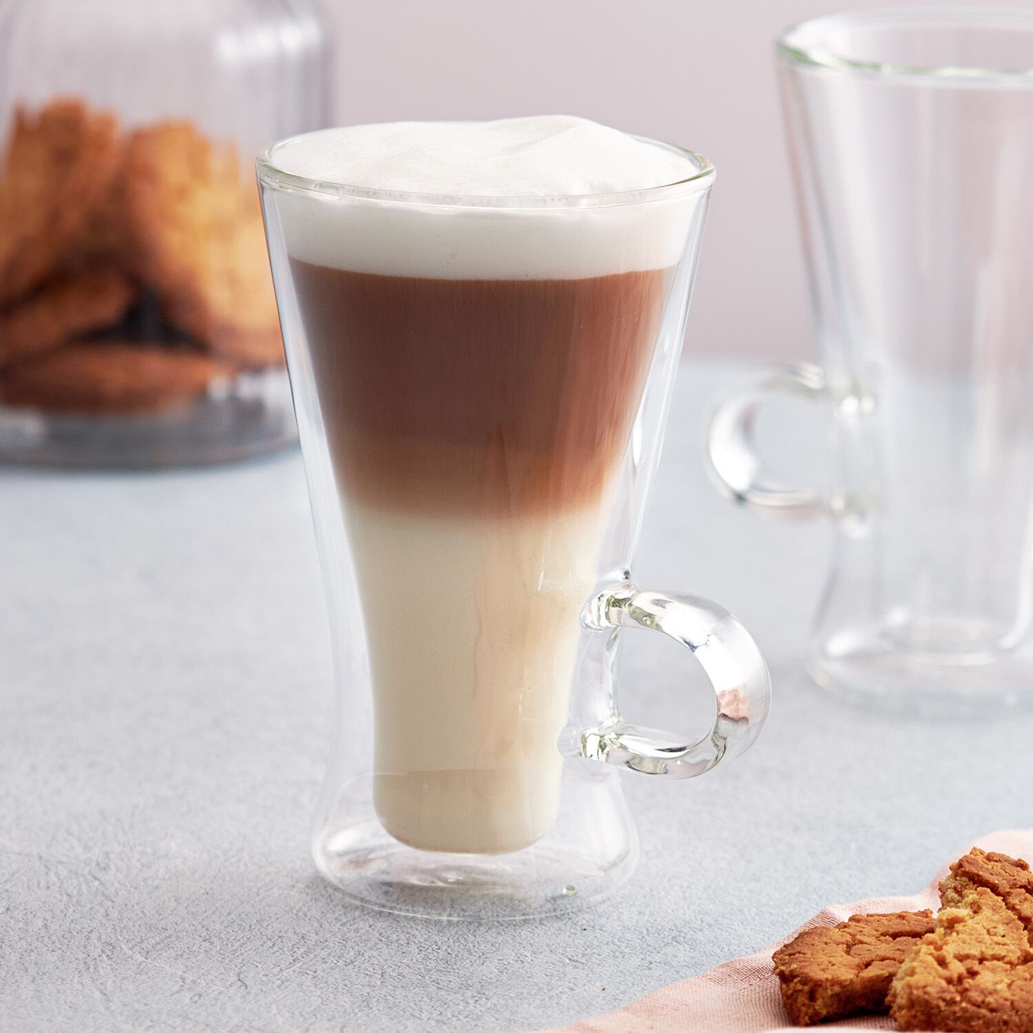 Coffee cups latte glasses hotsell