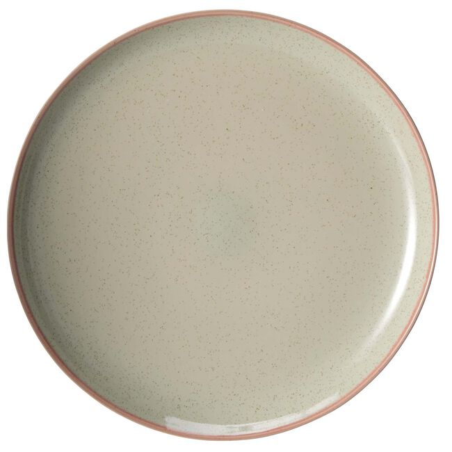 Siaki Light Green Speckled 27cm Dinner Plate