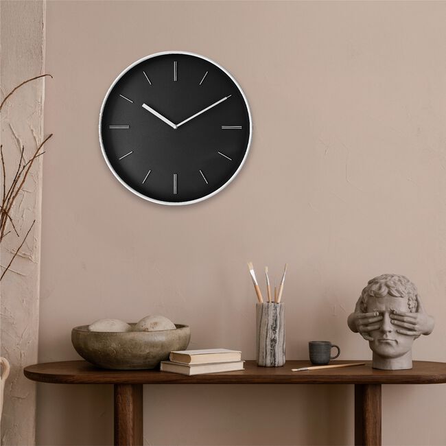 Alice Black Clock 40.6cm 