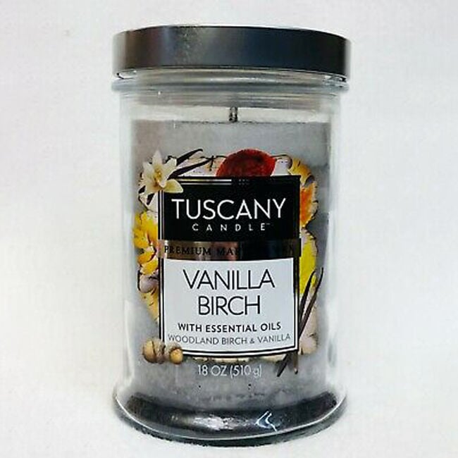 Tuscany Triple Pour Candle Vanilla Birch