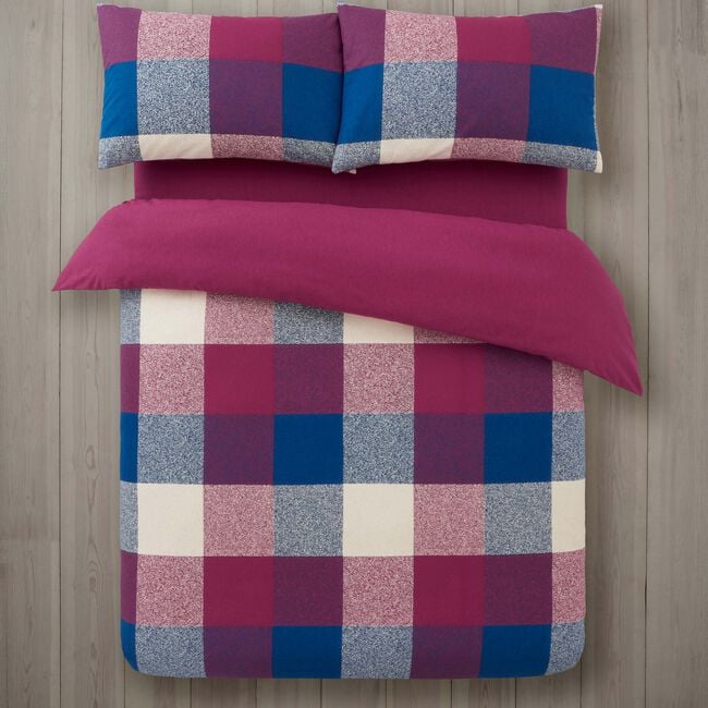 SINGLE DUVET COVER Brushed Cotton Simon Berry 