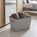 Clever Clothes Storage Bin with Handles