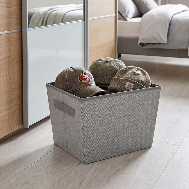 Clever Clothes Storage Bin with Handles
