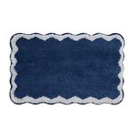 SCALLOP NAVY 50X80 Bath Mat